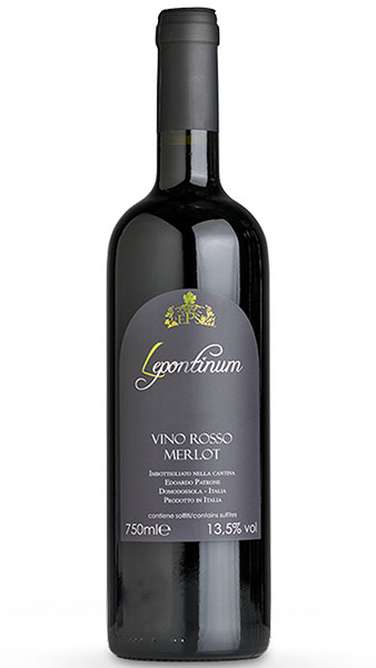 Wine bottle photograph Lepontinum from Edoardo Patrone