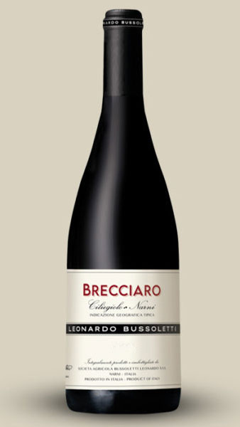 A red wine from Ciliegiolo grapes featuring Bussoletti's new bistro style label