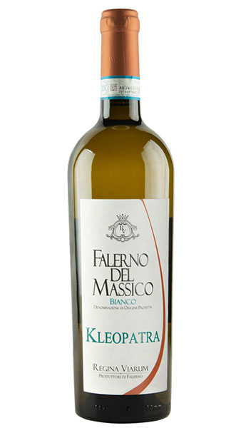 Kleopatra wine bottle - a Falerno Del Massico Bianco