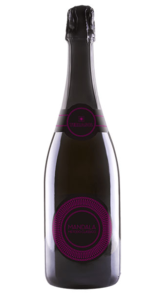 Mandala Rosato Spumante a sparkling rosé bottle from Terrasol