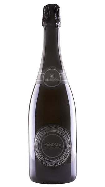 Mandala Spumante Bianco sparkling wine bottle from Terrasol