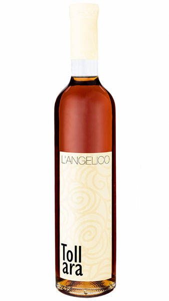 A passito bottle. L'Angelico from Tollara.