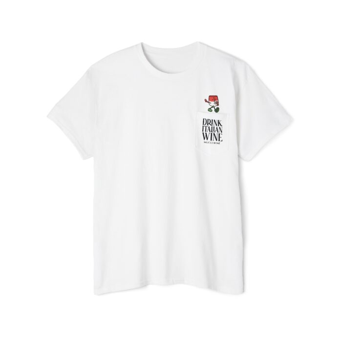 Chef's Kiss Wineglass | Unisex Heavy Cotton Pocket Tee