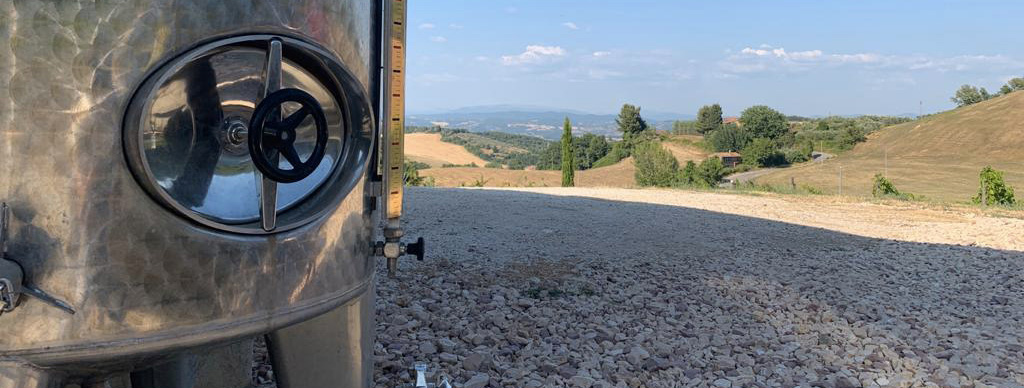 photograph of the Iacopo Paolucci cantina and view