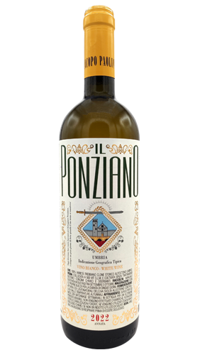 wine bottle photograph of Iacopo Paolucci's Il Ponziano